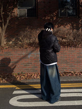 Lang Denim Balloon Wide Pants