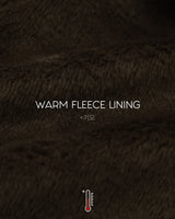Fleece long one-piece with Hood