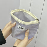 classic pouch_corduroy light purple