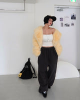 [UNISEX] デッキトラックジョガーワイドパンツ