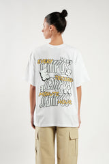 クラウドグラフィックTシャツ (WHITE)