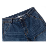 TL Double Knee Washed Pants (Non-Painted Blue)