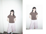 HIDDEN PRINT REGULAR T (BROWN)