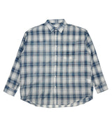No.1188 D check thin SHIRT (5color)