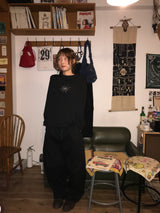  Flower Collector Long Sleeve _ Black