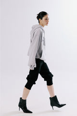 Long banding pants [BLACK]