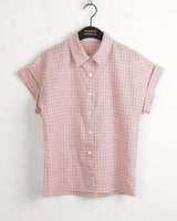 Nontion Vintage Seersucker Slim Check Shirt