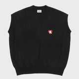 [UNISEX] Bear Red Heart Knit Vest