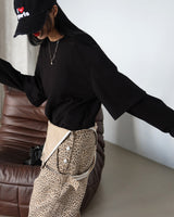 Bart Layered Oversized-Fit Sweatshirt