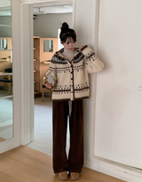 #MZ ニットフリース ワイドトレーニングパンツ (5color)