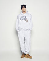 25FW ボーダーラインロングパンツ メランジ