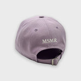 Earth smile logo cap L.purple