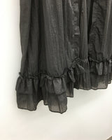 バックレスラッフルワンピース (3color)