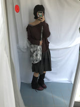 Lenny Shirring High-Neck Knitwear