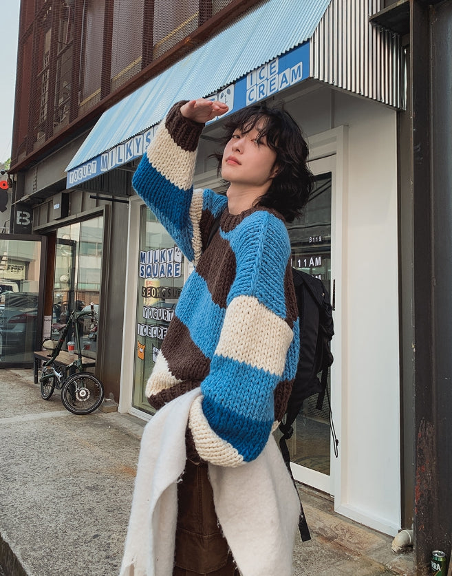 Macaron Handmade Over Knit