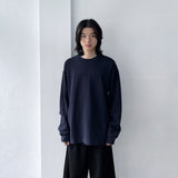 リラックスワッフルロングスリーブ