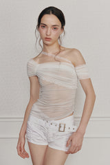 MARIA TOP light grey