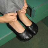 Toe 0029. Flat Shoes - 2colors