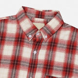 Motsu Loose Fit Checkered Shirt