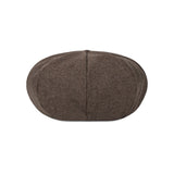 VA Stud Octagon Wool Beret / Brown