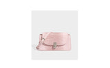 Luxury Croc-Embossed Mini Square Bag Chain Handle Crossbody Shoulder Bag