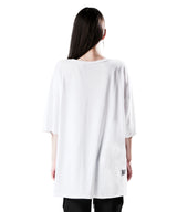 NO.122 BAR CODE T-SHIRT WHITE