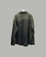 Vintage Western Shirt (Oil Blue)