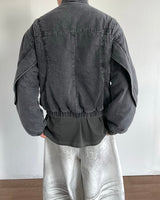 ハーツインシジョンデニムジャンパー
