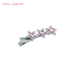 [ROF×CANNIZ] ピンク 3スター ヘアクリップ