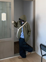 [unisex] Belcott Two-Way Quilting Hood Padding Jumper