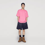 24FW ボールドフォントロゴ半袖Tシャツ (OVERSEAS EXCLUSIVE) ピンク
