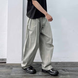 Herringbone Textured Structural Trousers