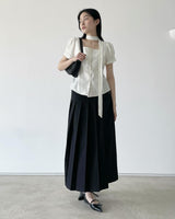 newdili scarf texture blouse