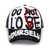 BBD DLY Graffiti Trucker Mesh Cap (Black)