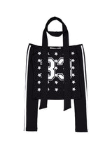 33 STAR OFF-SHOULDER SET BLACK