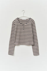 (W) Eden Striped Top