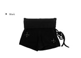 Drone Folding Short Knit Studd Pants