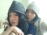 Merlot Stripe Muffler (3 Colors)