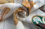 Arte Silk Scarf / 1 color