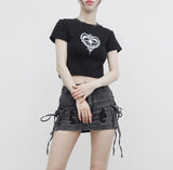 No, it's a heart-printed T-shirt.