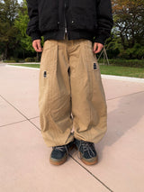 Malenti Cut Wide Balloon Pants 2C