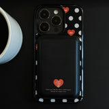 [made] Love Dot epoxy bumper case 
