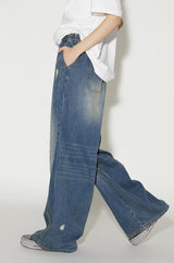 Cooling and breathable denim shorts for summer
