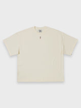 ドゥードゥルスカルTシャツ - クリーム