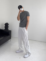 PD Ribbed Muscle Fit Short Sleeve T-Shirt (3C)