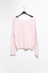 パステルボートネックニット(4colors)