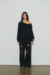 eyelet mtm (black)