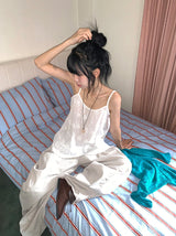 Feisha Lace Sleeveless Blouse