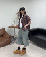 Cron two-pocket check shirt