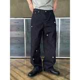 [S/S] Daisy semi wide denim pants